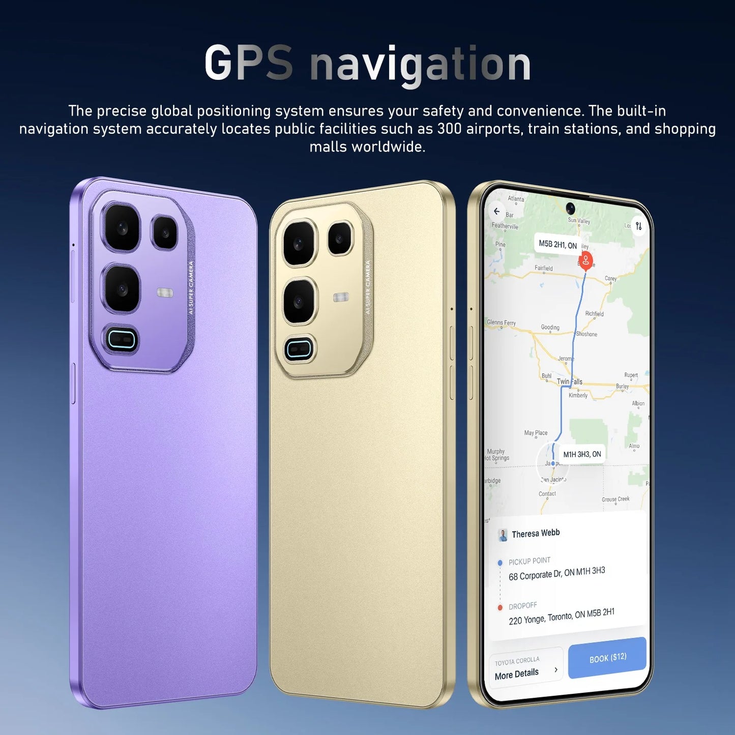 Original Note 50 Pro Power 5G Smartphone with 108MP Camera Deca Core Processor 1TB Storage 7.3 Inch Display Global Version