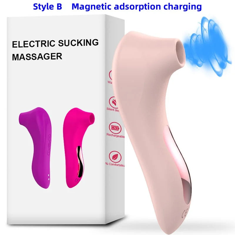 Adult Products 7 Intense Suction Clitoral Sucker Vibrator Sucking Vibrator for Women