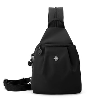 Mini Waterproof Anti-theft Women's Chest Bag 2025 New Simple Versatile Fashion Oxford Cloth Casual Small Mini Women's Backpack