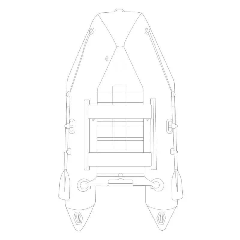 MC230-1 Solar Marine 3 Person Inflatable Assault Boat 230cm Speed Yacht Dinghy Kayak Canoe Hovercraft Sailboat Surfing Sailing