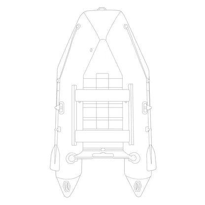 MC230-1 Solar Marine 3 Person Inflatable Assault Boat 230cm Speed Yacht Dinghy Kayak Canoe Hovercraft Sailboat Surfing Sailing