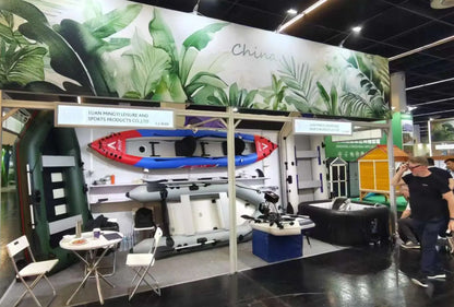 Promotion Weld Heat Process Solar Marine 0.7 mm 2 Person 2.3 M PVC Inflatable Assault Zodiac Boat Speed Kayak Canoe Yacht
