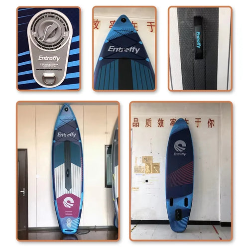 2024 Customized 11'6''*35''*6'' Standup Paddle Board Inflatable SUP Isup Kayak Seat Board Aluminum Alloy Oar Unisex Kayak Board
