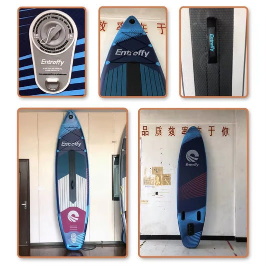 2024 Customized 11'6''*35''*6'' Standup Paddle Board Inflatable SUP Isup Kayak Seat Board Aluminum Alloy Oar Unisex Kayak Board