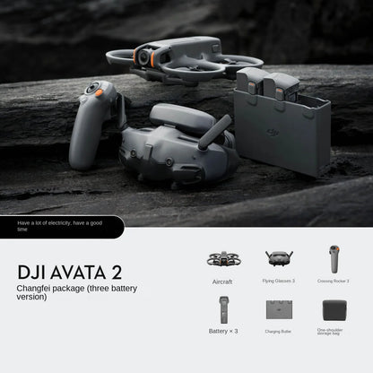 For Avata 2 First View Aerial UAV Flight Glasses Beginner Drones Plastic Remote Control Body Sense Control Immersive Flight
