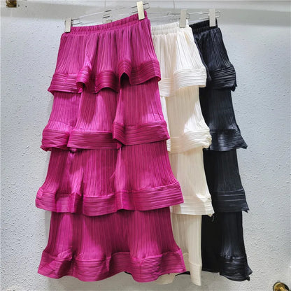 Boutique Wholesale 2026 Spring New Fashion Design with Elegant Temperament A-line Women's Skirt