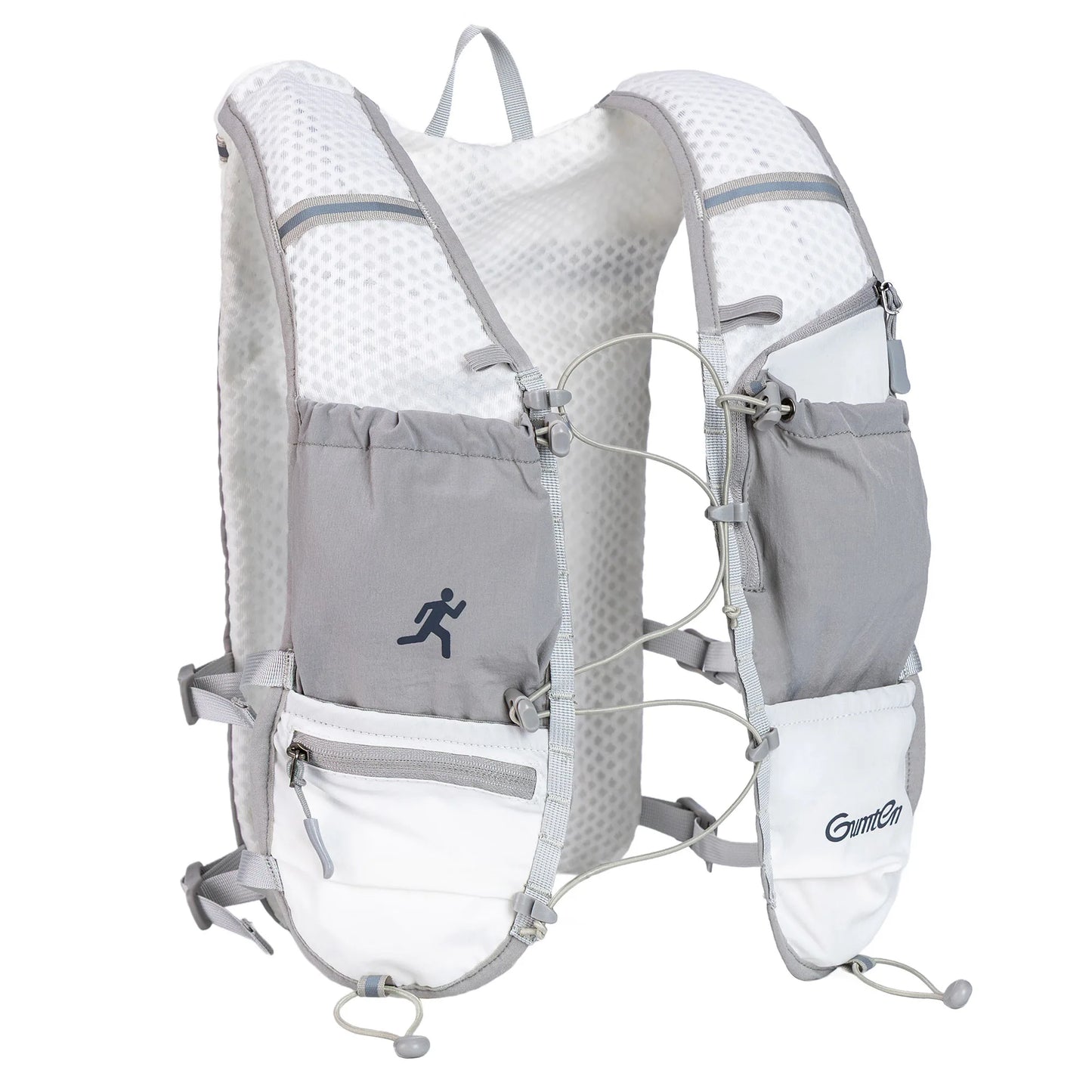 Running Vest for Women Men, Adjustable Chest Straps Running Hydration Vest, Lightweight Hydration Backpack for Marathon