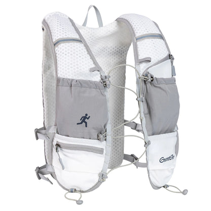 Running Vest for Women Men, Adjustable Chest Straps Running Hydration Vest, Lightweight Hydration Backpack for Marathon
