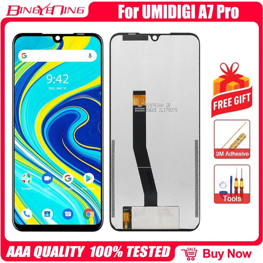 New Original UMIDIGI A7 LCD Screen For A7 Pro A9 A9 Pro LCD Screen Assembly Replacement