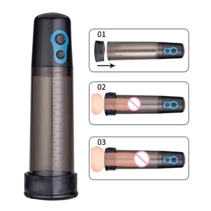 Adult Products for Men Electric Penis Extender Pump Rechargeable Men Pump Penis Enlargement Vacuum Pump