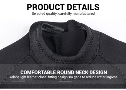 Men Wetsuit 3mm Neoprene Surfing Scuba Diving Snorkeling Swimming Body Suit Wet Suit Surf Kitesurf  Clothes Equipment