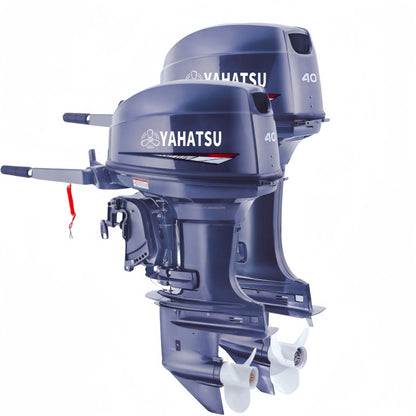 YAHATSU Enduro  2 Stroke 20hp Outboard Motor Enduro Marine Engine for Fisherman Compatible with Original YAMAHA  Short Shaft