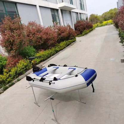 Customized Color Drop Stitch+PVC/wooden Rubber Boat Small Fishing Boat Inflatable Pvc Boat