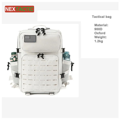 Unisex Multi-Functional Tactical Backpack Outdoor Fitness Sports Gear Zipper Closure Polyester Lining Fashion Cross-Border Stock