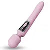 Powerful LCD Heating USB Charging AV Wand Vibration Adult Products Actress Popular Telescopic Wands Vibrator in Japan
