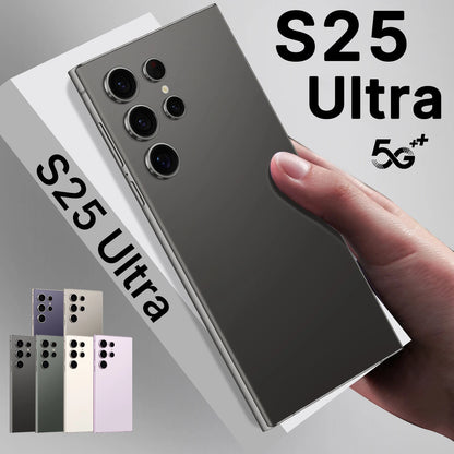 Wholesale 2025 Ultra S25 5G Smartphone Global Unlocked 16G+1T UK Deca Core CPU 108MP Rear Camera 4K HD Display 120Hz Refresh