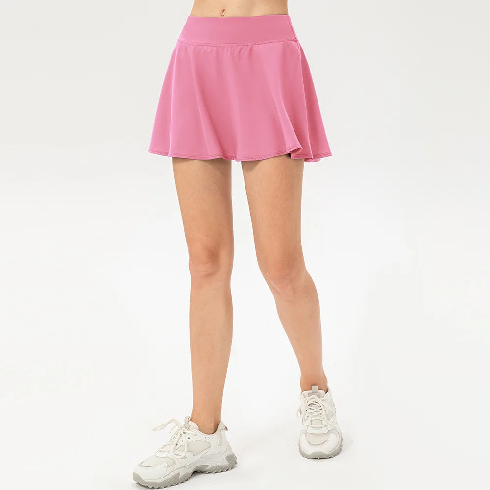 Custom Logo Breathable High Quality Skirts for Women Dance Sport Yoga Outdoor Outfit All in Match Quickly Dry Women's Skirts