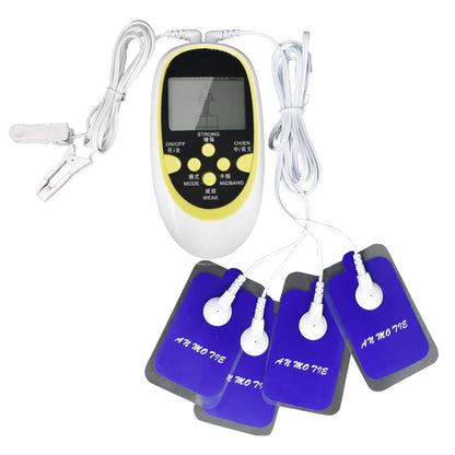 E-Stim Bdsm Toys Electro Stimulator Anal Shock Electro Sex Nipple Clamps Penis Ring Taser Electric Pad Sex Toys With Current