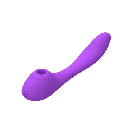 Strong Sucking Vibrator Double Head 10 Frequency Sucking Flexible Nipple Stimulator Adult Products