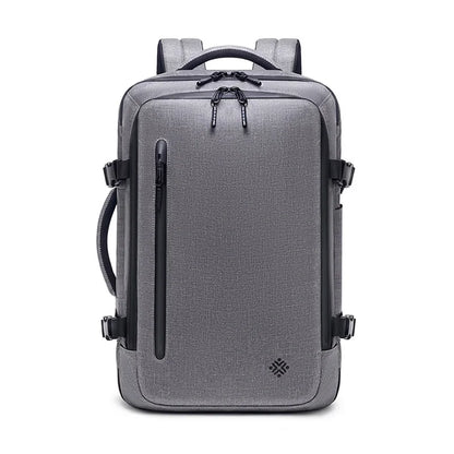 Custom Simple Letter Pattern Anti-Theft Smart Backpack Waterproof Oxford Design Reflective USB Lining Zipper Laptop Backpacks