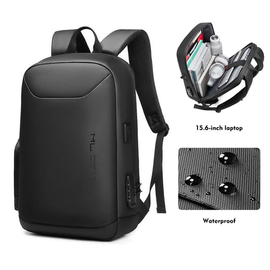 Factory New Wholesale Business Usb Men Custom logo Mochila Waterproof School Bags Anti Theft Laptop Backpack