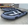 CE Approved Lightweight PVC Material Rubber Inflatable Boat 320 with Electric Motor with Aluminium Floor