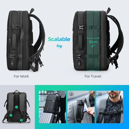 Mark Ryden Laptop Backpacks Black Backpack Bag Waterproof Anti Theft Backpack for Men Customizable Laptop Bags  MR8057
