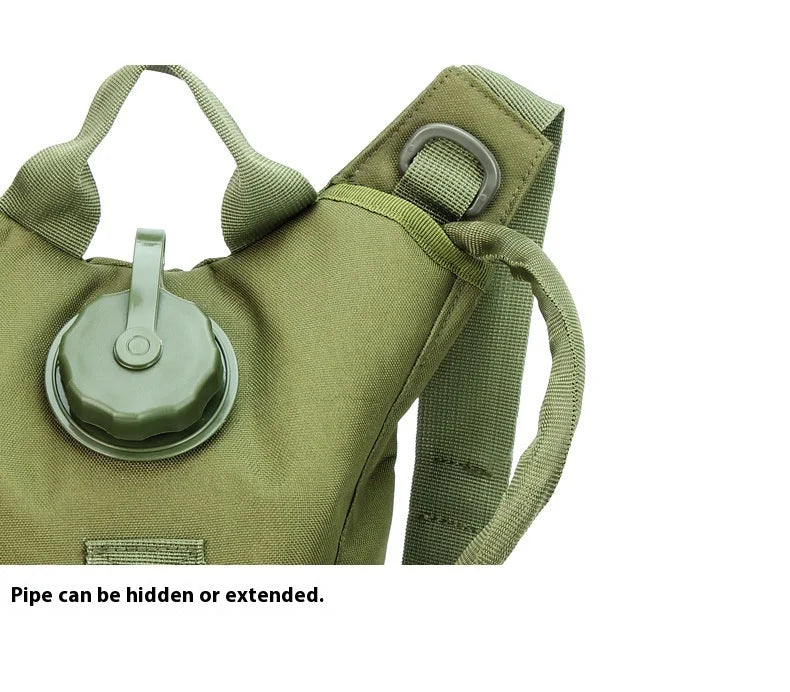 20-35L Oxford Waterproof Camouflage Backpack EVA Frame for Outdoor Travel Cycling Mountaineering Tactical Use Portable Drinking