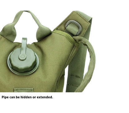 20-35L Oxford Waterproof Camouflage Backpack EVA Frame for Outdoor Travel Cycling Mountaineering Tactical Use Portable Drinking