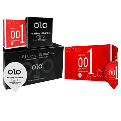 Olo Hyaluronic Acid 001 Condom Male Goddess Condom Jelly Box Delivery Adult Products