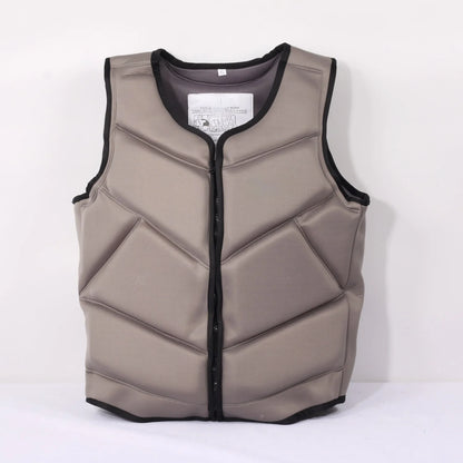 Life Jacket Adult Children Fashion Drifting Snorkeling Buoyancy Suit Swimming Portable Light and Thin Marine Working Life Jacket