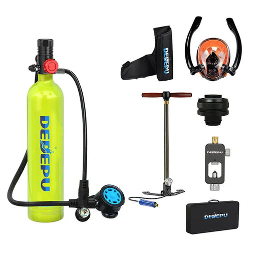 2022 New Arrival Underwater Breath Portable Mini Scuba Diving Tank Spare Air Cylinder 1L Mini Scuba Tank