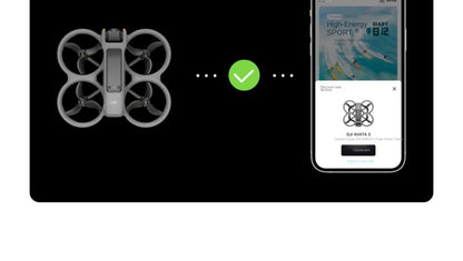 For Avata 2 First View Aerial UAV Flight Glasses Beginner Drones Plastic Remote Control Body Sense Control Immersive Flight