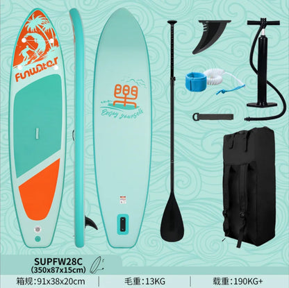 Paddle Inflatable Surfboard Professional SUP Water Skiing Paddle Rowing Board