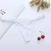 Customized Ladies Letter Thong Sexy High Quality Love Letter Eyelash Lace Panty Flower Women's Panties Lingerie