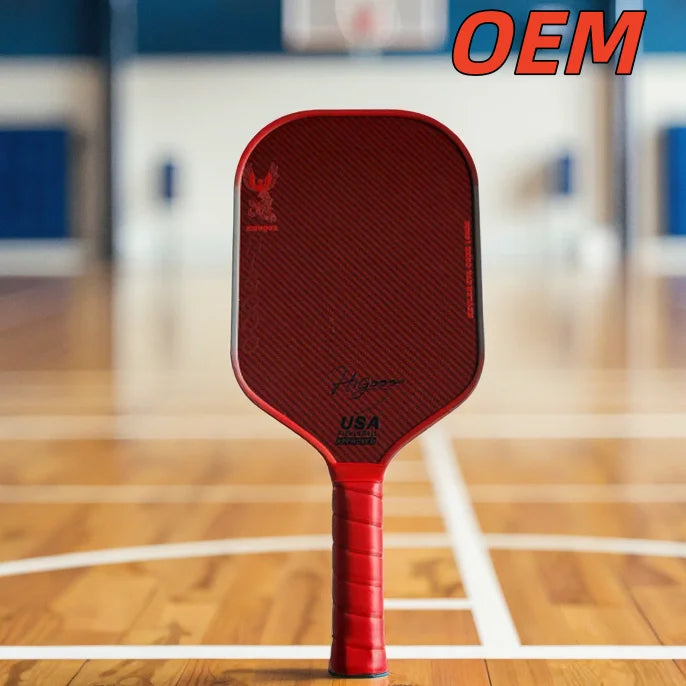 Red Kevlar GEN4 Pro IV Pickleball Paddle EVA Honeycomb Elongated 16mm TFP Generation Propulsion Rough Surface Entertainment