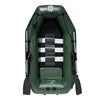 5.7 ft 175 cm Fishing Boat PVC Inflatable Kayak Wooden Seat 0 Glue 100% Welded Process Against sunlight Uv and Sea Water