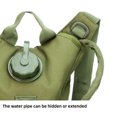 20-35L Oxford Waterproof Camouflage Backpack EVA Frame for Outdoor Travel Cycling Mountaineering Tactical Use Portable Drinking