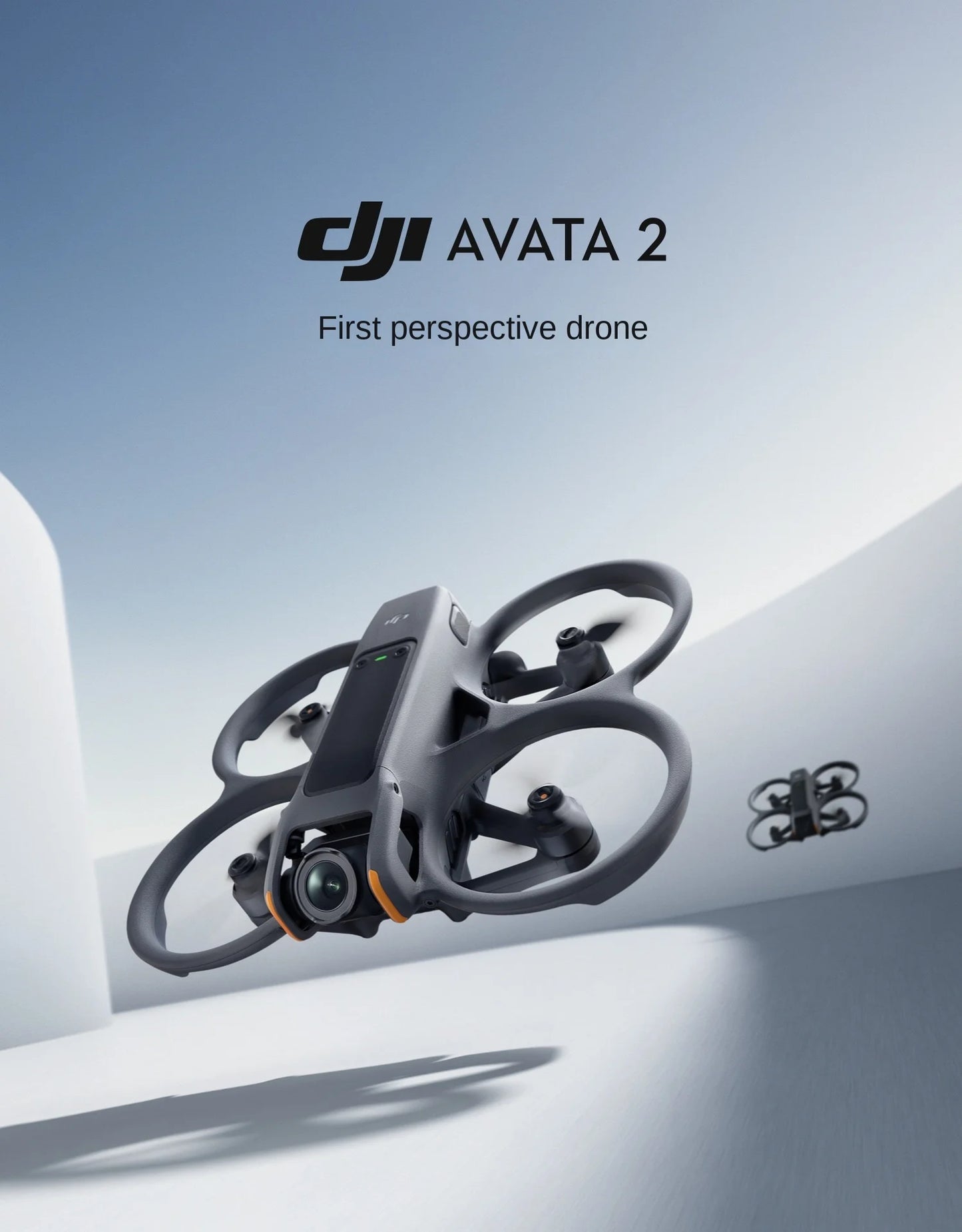 For Avata 2 First View Aerial UAV Flight Glasses Beginner Drones Plastic Remote Control Body Sense Control Immersive Flight