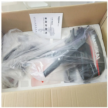 2 Stroke 6Hp Short Shaft Manual Start Gasoline Boat Outboard Motor High Quality Hangkai 6 hp Inflatable Rubber Boat Engines