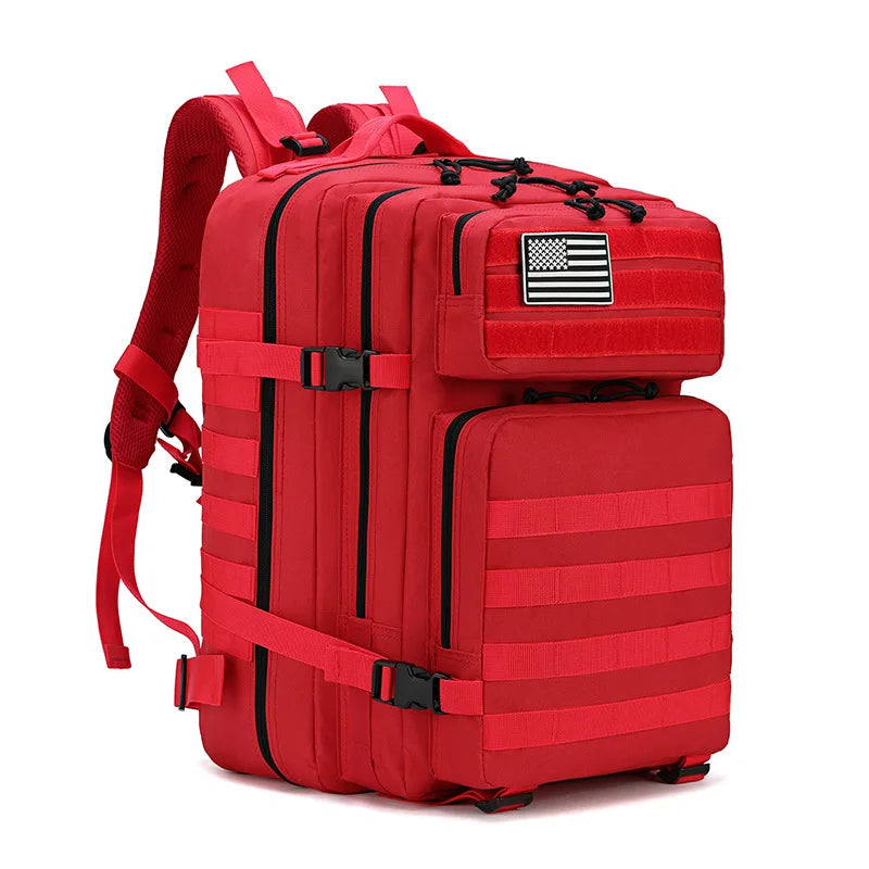 3P Backpack Men's Camping Camouflage Mountaineering Leisure Travel Sports Large Capacity Laptop Outdoor Tactical Backpack