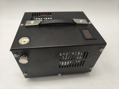 12V/110V/220V MINI Air Compressor Oil-Free Lubricating Mini Portable 300bar 4500psi High Pressure for Mini Scuba Tank
