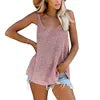 Color Block V Neck Womens Shirts and Tank Tops Knitted Vest Tops Sleeveless Women Blouse Custom Logo 2022 Spring Sexy Lady Top