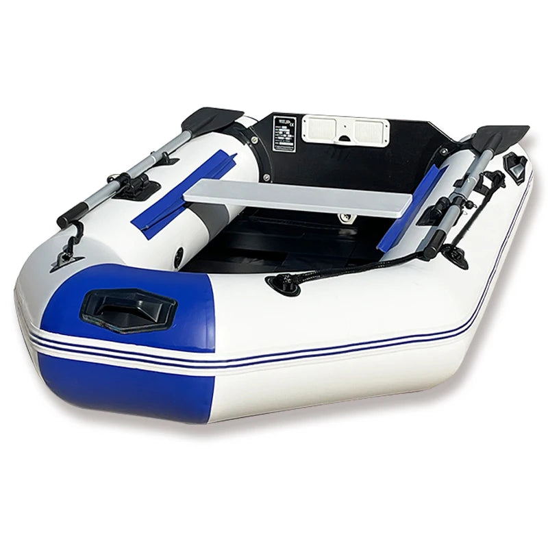 MC230-1 Solar Marine 3 Person Inflatable Assault Boat 230cm Speed Yacht Dinghy Kayak Canoe Hovercraft Sailboat Surfing Sailing