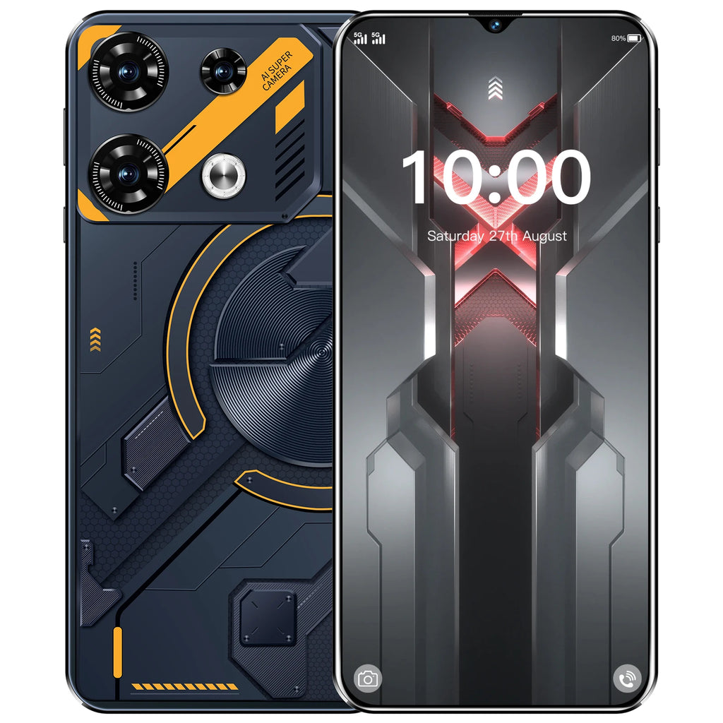 Dual Sim Smartphone GT10 Pro - 108MP Camera, 8000mAh, 5G, WiFi, Student-Focused, Factory Price