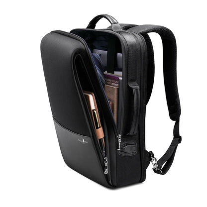 Wholesale Anti-Theft Laptop Backpack 17 Inch USB Waterproof Fashion Travel Bag for Men Microfiber Fabric 20-39L Capacity