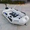 Solarmarine 3.3 M 5 Person Inflatable Boat PVC Fishing Ship Rowing Dinghy Kayak Canoe Hovercraft Raft Plywood Floor Surfing