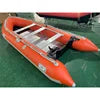 China PVC Hypalon Pro Marine Grade Super Sport Dinghy Tender Boat Aluminum Floor Portable Inflatable Fishing Boat CE Drifting