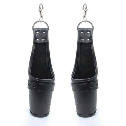 sex toys for woman sex Leather Ankle Wrist Suspension Cuffs Restraint BDSM Bondage Strap Keep Suspended Hanging Handcuffs