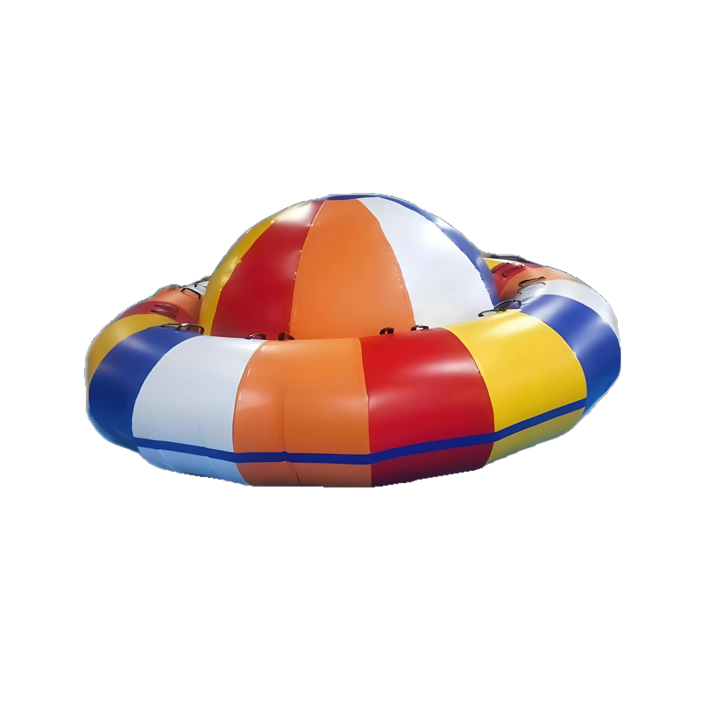 Commercial Boat Inflatable Water Toys Ride Spinning Towable Inflatable Water Tube Sports UFO Toy for Adults and Kids